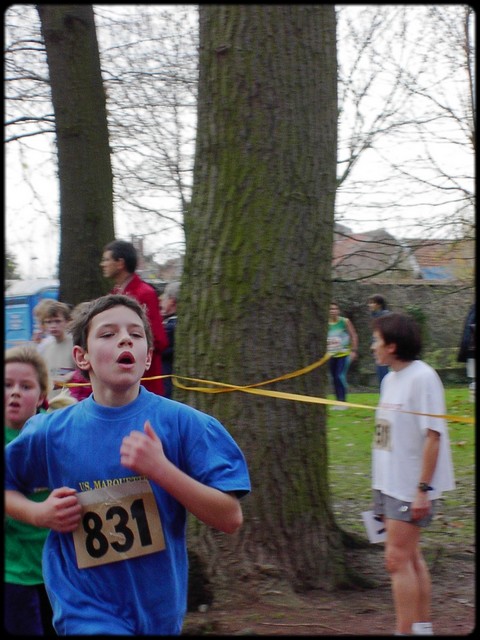 le trs beau finish de Paul sur le cross court