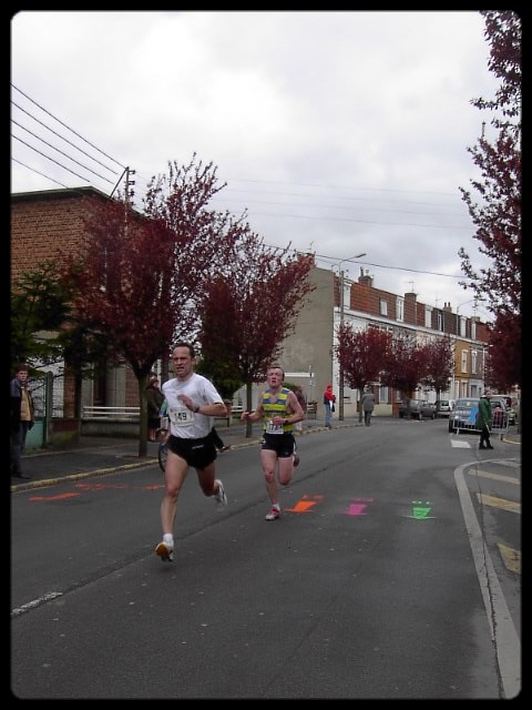 David Vanhoutte, 1er espoir masculin sur le 10 Km