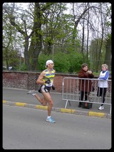 Didier Idziak sur le parcours du 21 Km