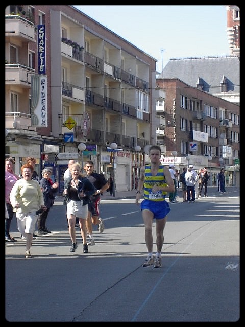 Richard termine son marathon