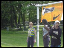 Mlinda Machado au dpart du 3,5 Km