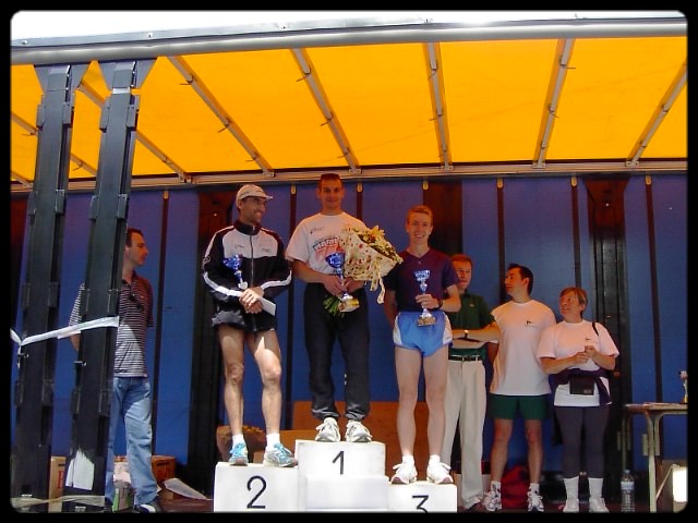 le podium du 10 Km
