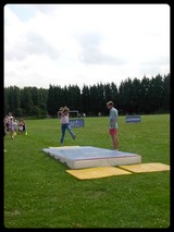 le stand de saut en longueur
