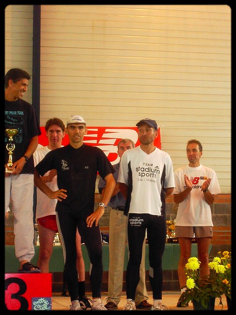 le podium du semi-marathon