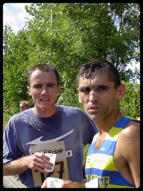 Didier & Fabien respectivement 1er et 4me du 10 Km
