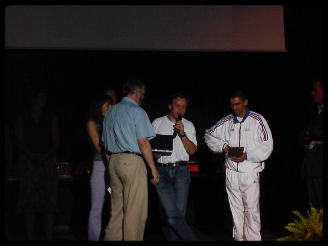 la remise des trophes