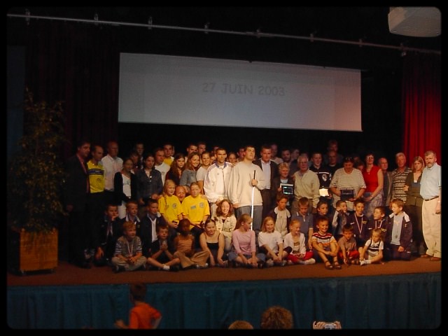 les sportifs meritants 2003